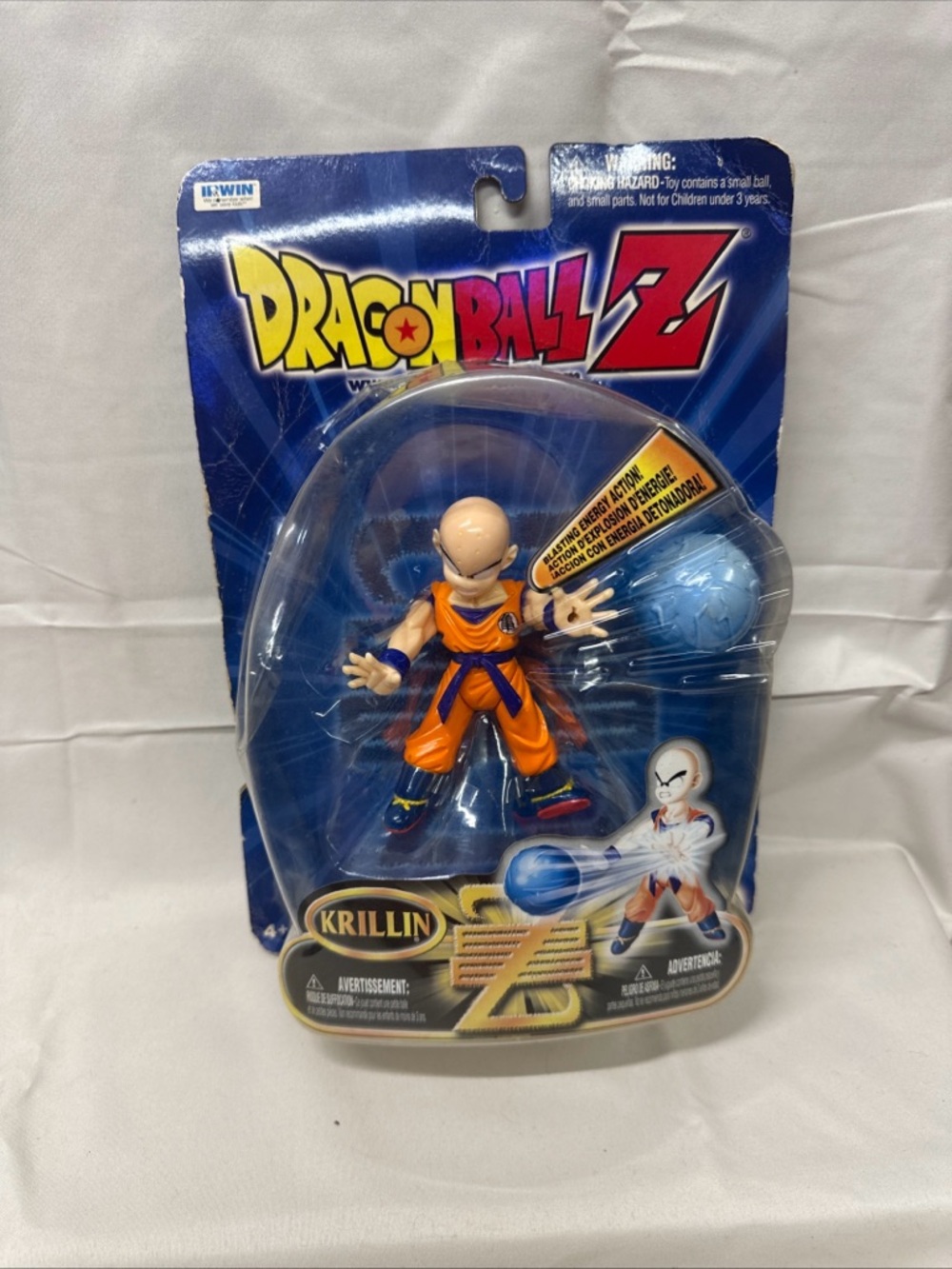 Dragon Ball Z Krillin Action Figure - Orange Outfit